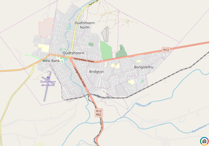 Map location of Bridgeton